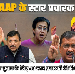 हरियाणा चुनाव: अरविंद केजरीवाल और भगवंत मान समेत AAP ने जारी की 40 स्टार प्रचारकों की लिस्ट, सुनीता केजरीवाल का नाम भी शामिल।