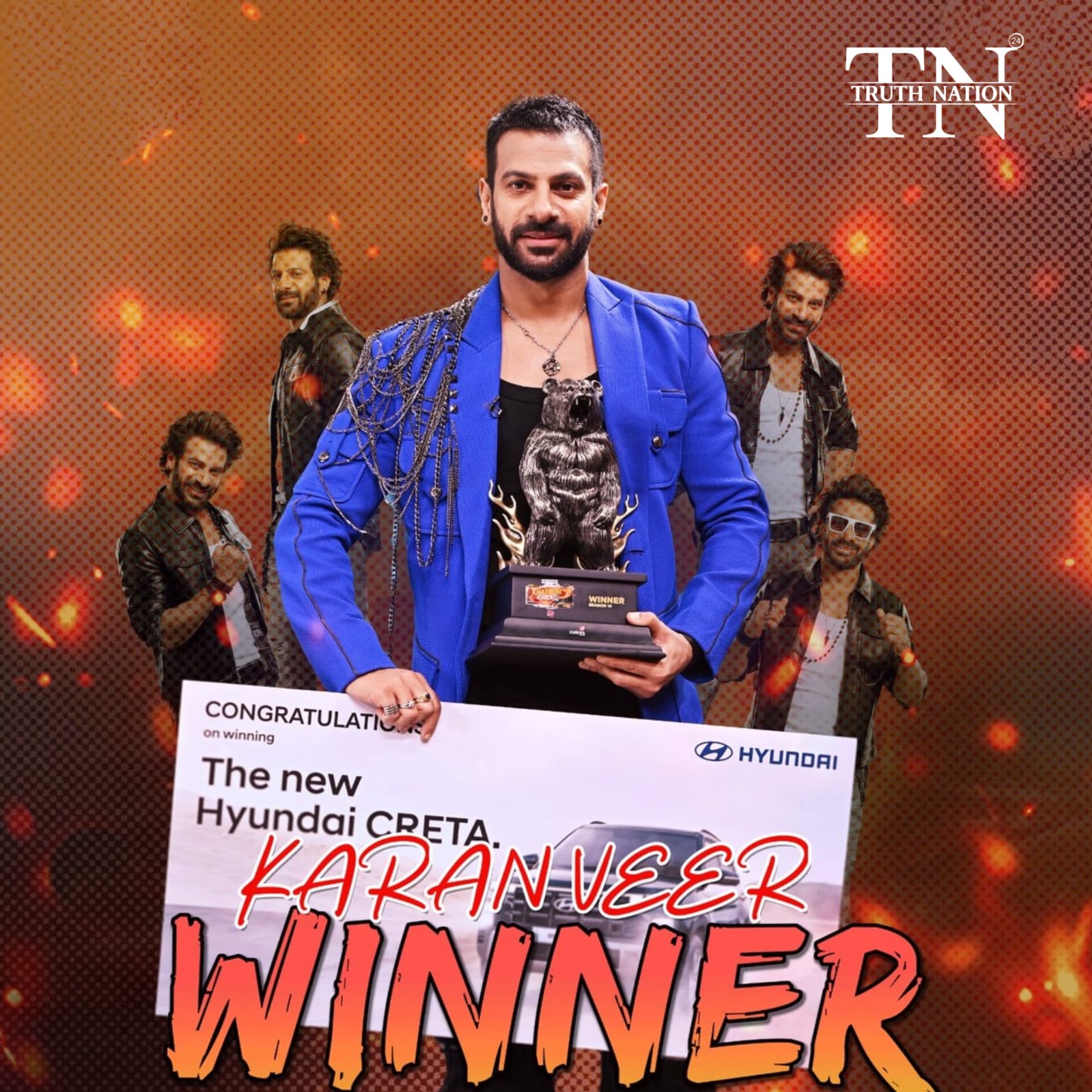 KKK14 : करण वीर मेहरा बने खतरों के खिलाड़ी 14 के विजेता, जीती 20 लाख की प्राइज मनी और शानदार कार, बताया किससे लगता है सबसे ज्यादा डर!