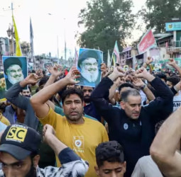 जम्मू-कश्मीर: बडगाम में हिज्बुल्लाह प्रमुख हसन नसरल्लाह की हत्या के विरोध में प्रदर्शन, महबूबा मुफ्ती ने रद्द किया चुनाव प्रचार।