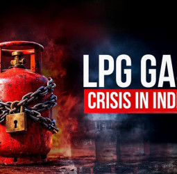 LPG Crisis: भारत आ रहे एलपीजी गैस टैंकरों की सुरक्षा के लिए नौसेना सतर्क, फारस की खाड़ी में युद्धपोत तैनात।