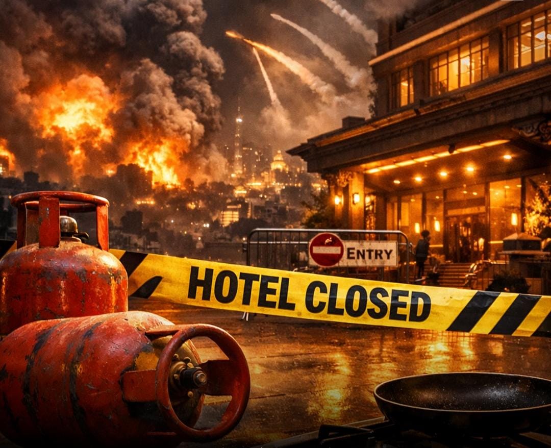 Bengaluru : मिडिल ईस्ट में जंग के बीच बेंगलुरु में कमर्शियल गैस सिलेंडर का संकट, कल से होटल रहेंगे बंद